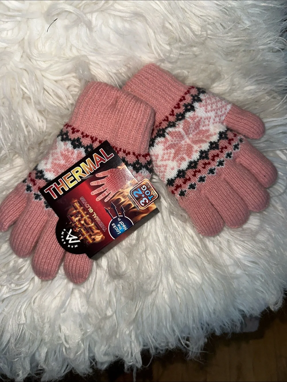 🫐3 for $25 deal- Pink insulated gloves Thermal Kids